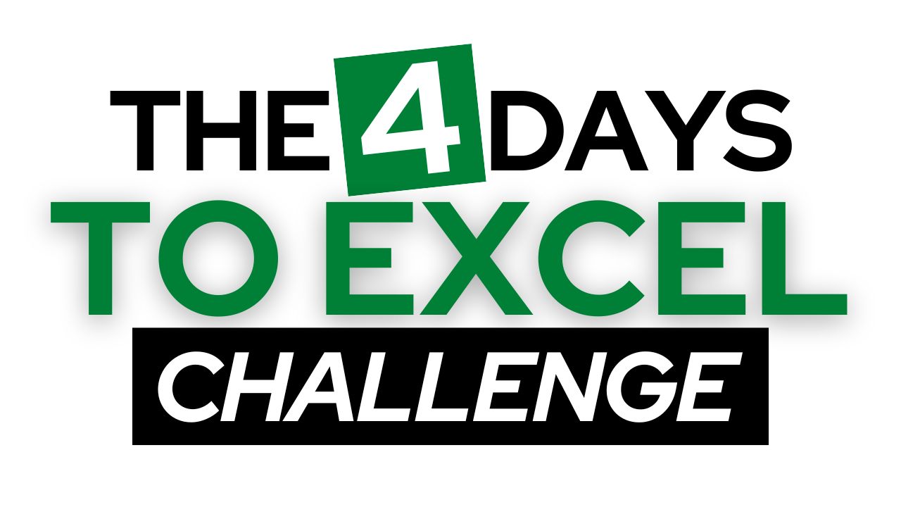 4 Days to Excel Challenge Preview